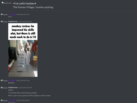 cda_archives/✦𝚕𝚎 𝚌𝚊𝚏𝚎 𝚝𝚘𝚞𝚑𝚘𝚞✦ - The Human Village - touhou-posting [1026015395662020609] screenshot
